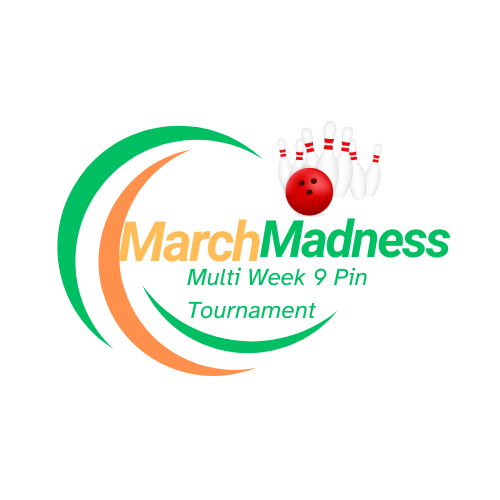 March Madness 9 Pin Logo